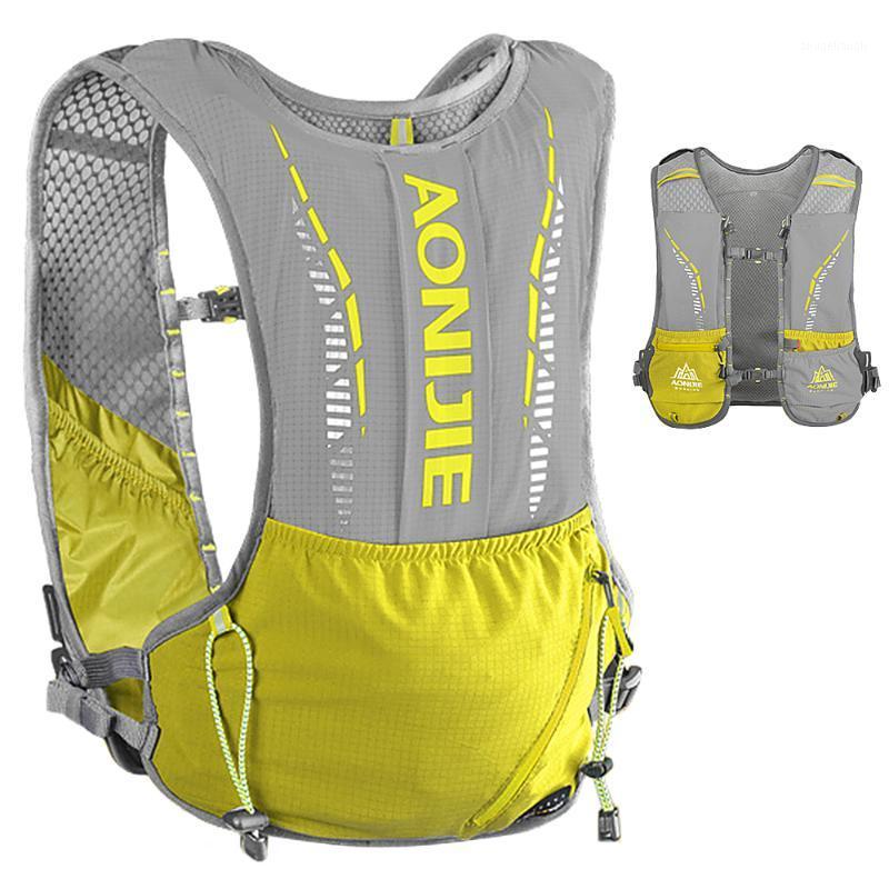 

Outdoor Hydration Backpack Running Bag Pack Ultralight Cycling Sports Vest Bags For Women Men Camping Hiking Hydration Vest1, Yellow color