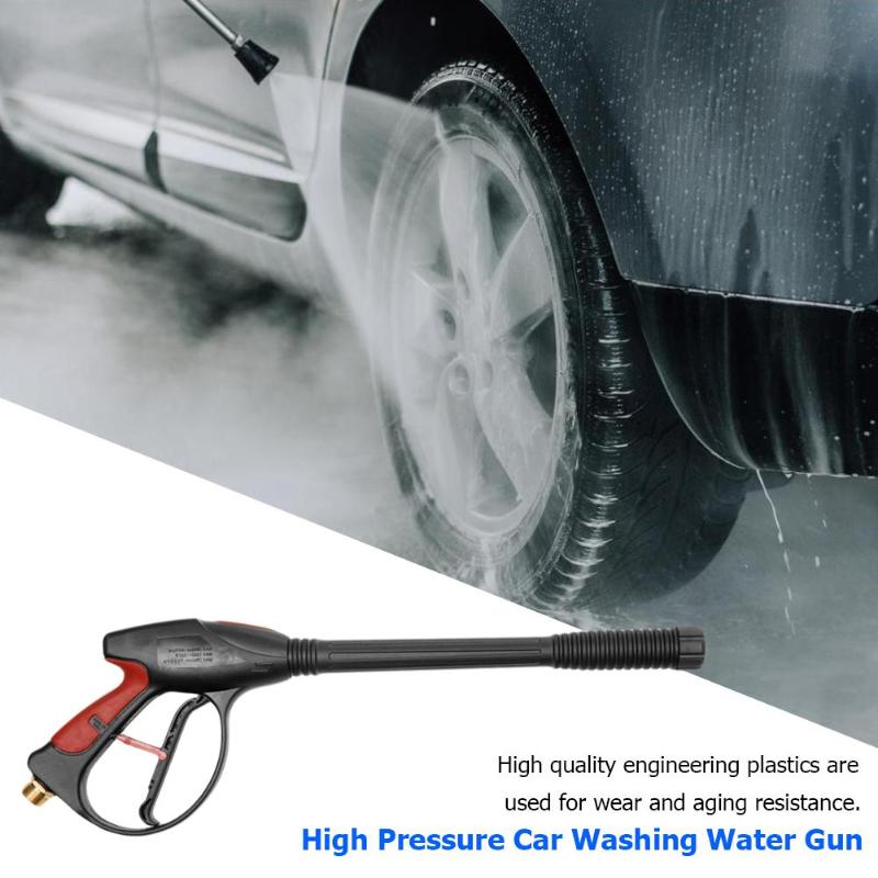 

Pressure Car Washer Water Jet Spray Nozzles Hose Wand Kit for Garden Irrigation Abrasion and Aging Resistance Durable