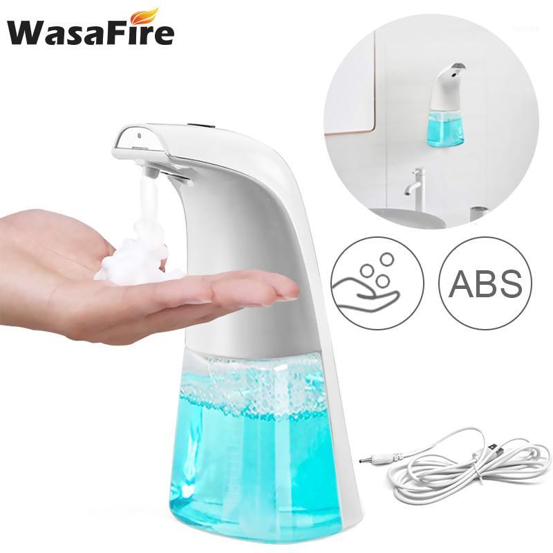 

250ML Rechargeable Automatic Foam Dispenser Touchless Soap Dispenser Smart Sensor Liquid Soap For Kitchen Bathroom1
