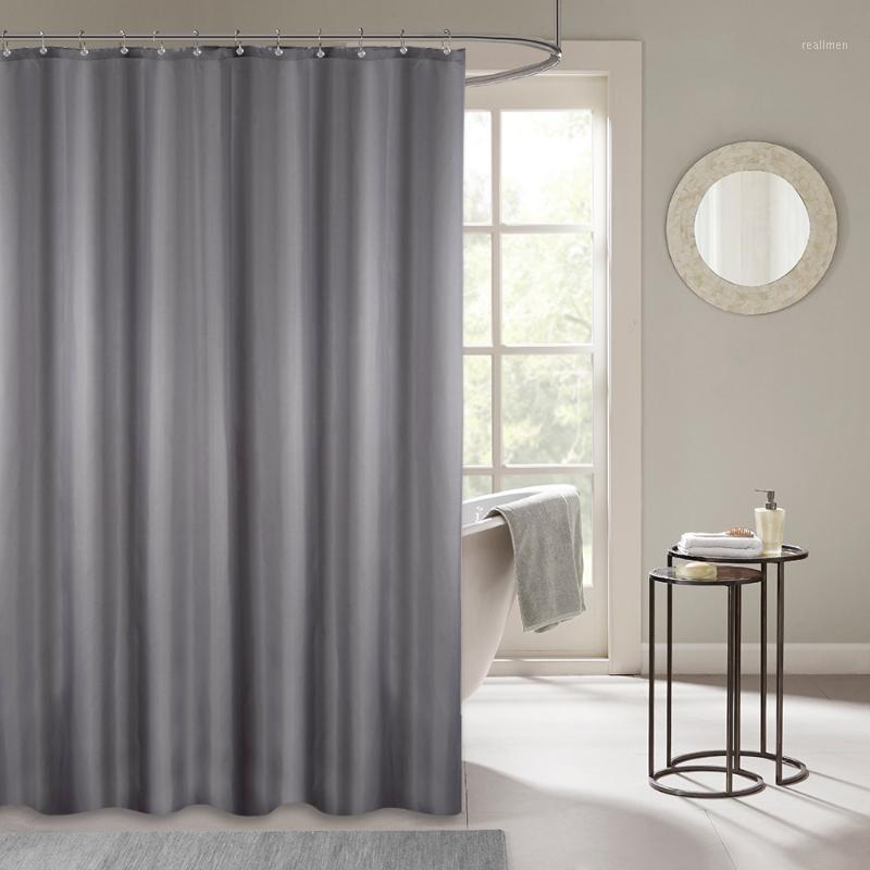 

180x180cm Waterproof Mildew Thick Bathroom Plastic Fabric Shower Curtain1