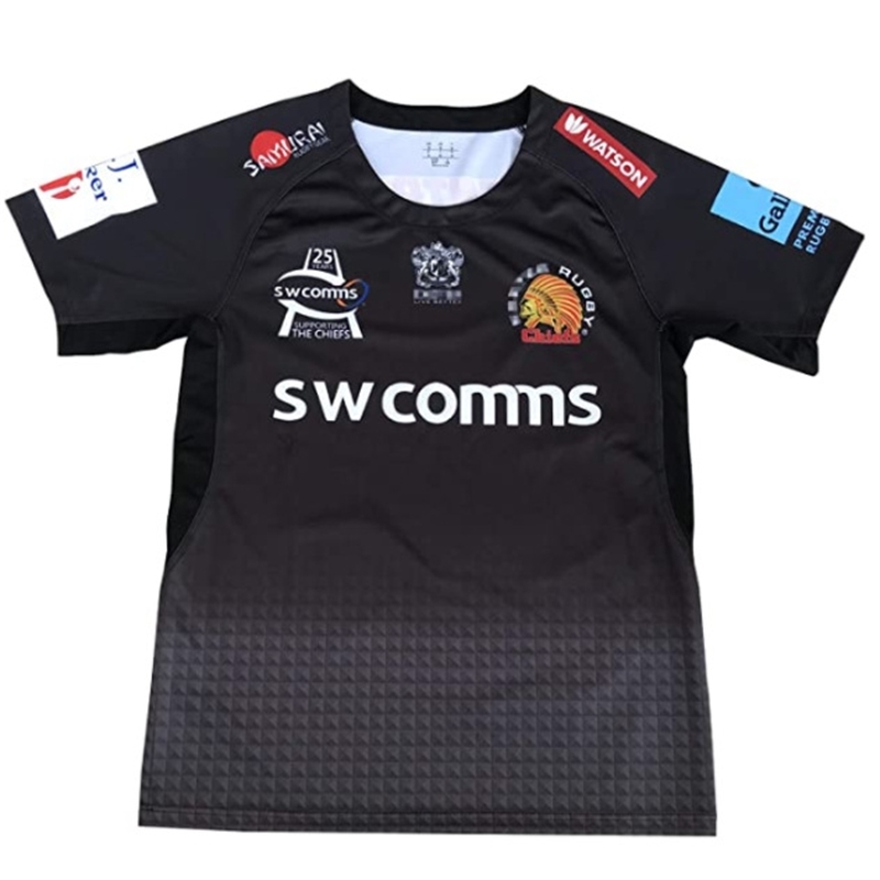 

2021 Exeter chief Rugby uniform, Black;gray