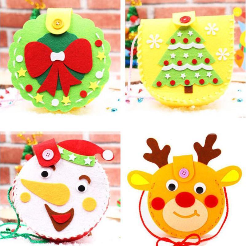 

Diy Toys Kindergarten Handicrafts Educational Christmas School Bag Crafts High Quality Kids Educational girl/boy Christmas Gift1
