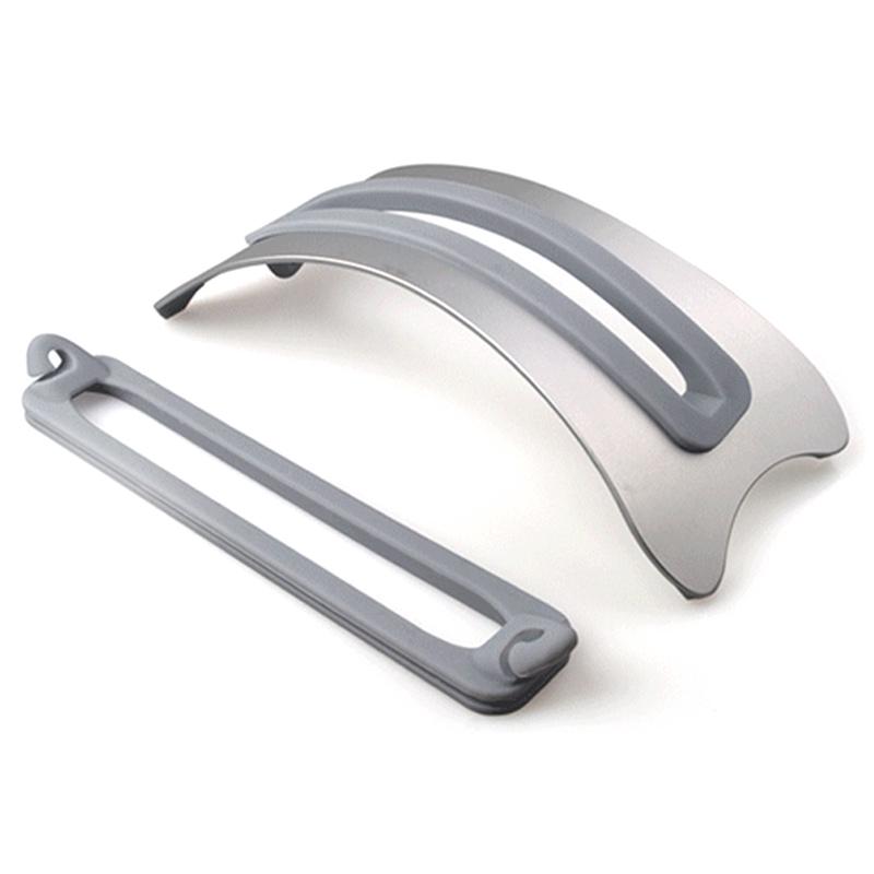 

Silver Aluminum Alloy Laptop Stand For 13 Pro Retina 12 13 15 Vertical Base Desktop Notebook Cooling Stand