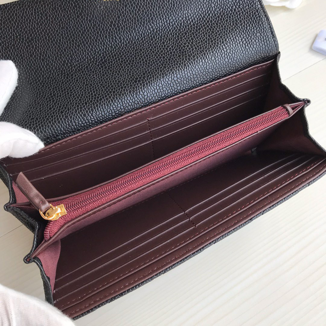 

hot best quality genuinel leather mens wallet with box luxurys designers wallet womens wallet purese credit card holder passport holder 118, Goods same the photos