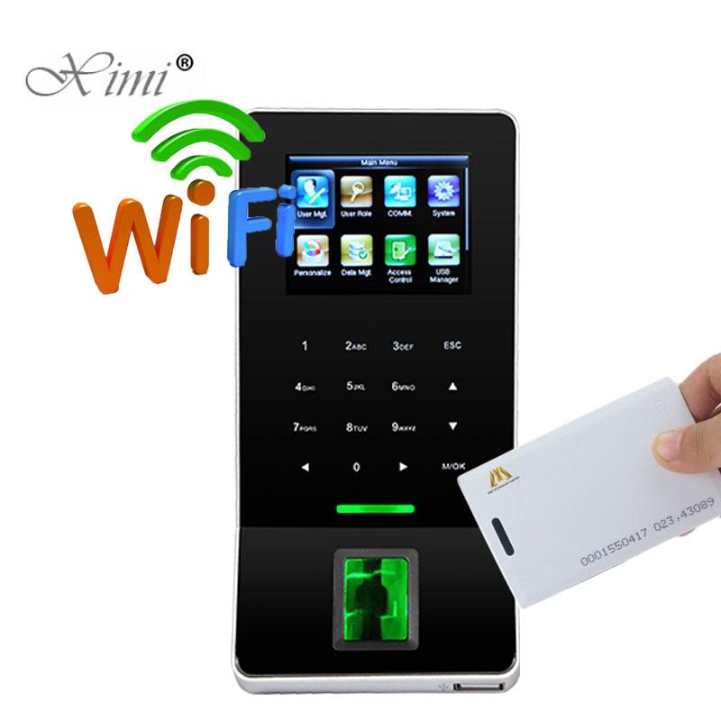 

New Arrived ZK Biometric Fingerprint Time Attendance With 125KHZ Reader ZK F22 Door Access Control System With WIFI