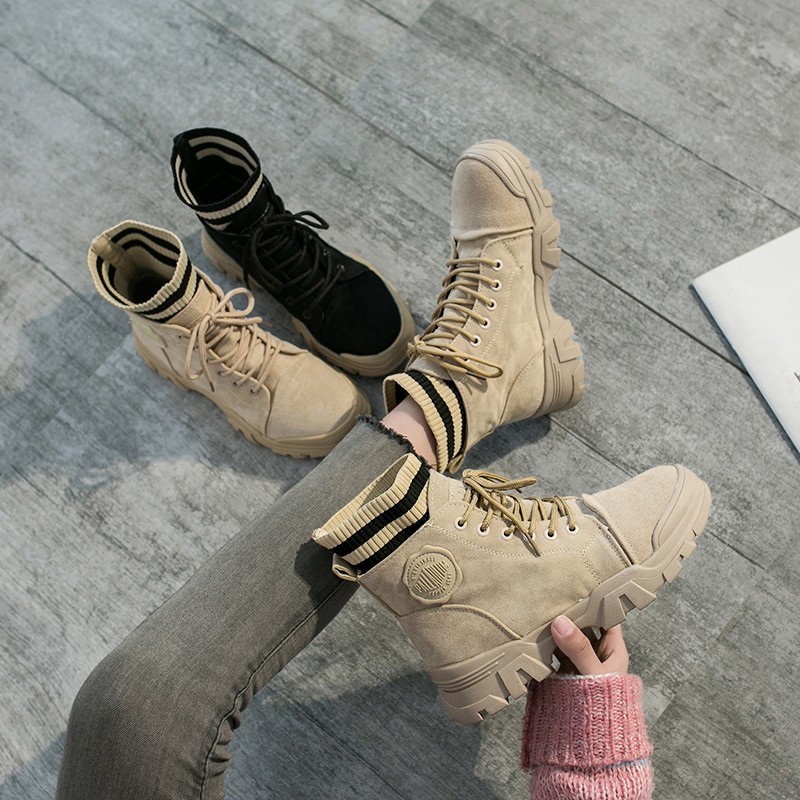 

New Women's boots Booties Khaki canvas shoes for women Woven boots for women Work shoes Winter boots Women's vulcanized shoes Y200723, Black