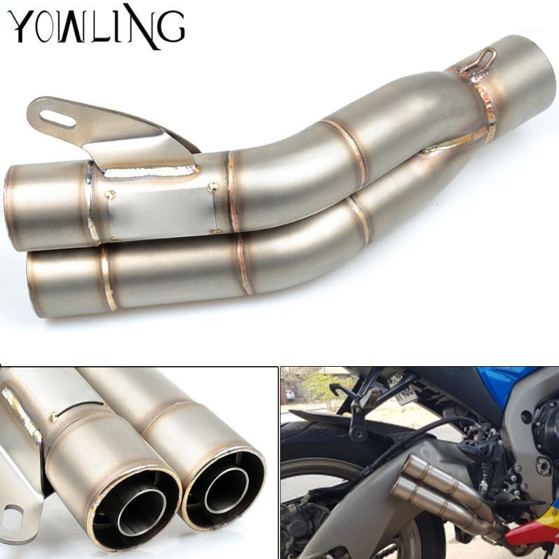 

Universal Modified Motorcycle Scooter Exhaust Pipe Muffler Escape For YZF R1 R6 R6S FZIS FAZER1000 FZ6S FAZER600 XJ6 FZ81