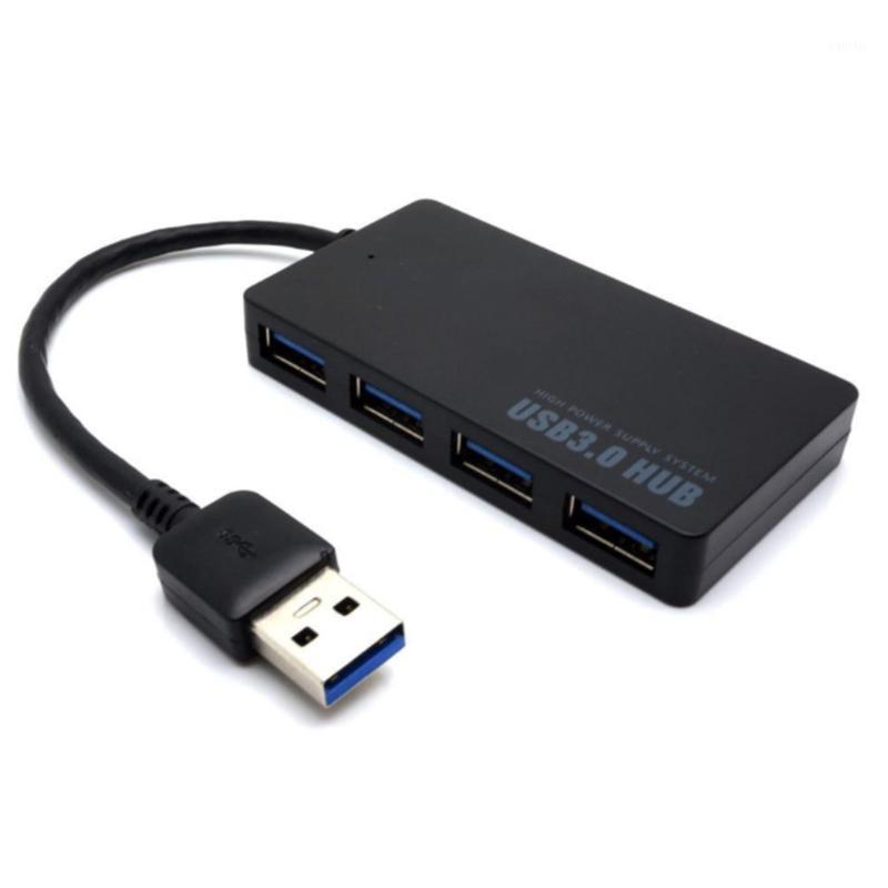 

Hot Sales Ultra-thin 4-port USB3.0 HUB High Speed Indicator Light USB Hub For Multi-device Computer Laptop1