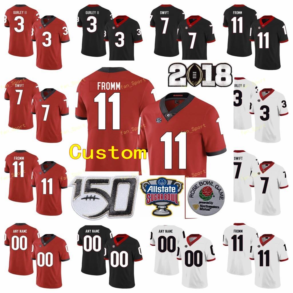 

Custom Georgia Bulldogs College Football Jerseys 34 Herschel Walker 35 Brian Herrien 4 James Cook III Nolan Smith Jr. Men White Red Stitched