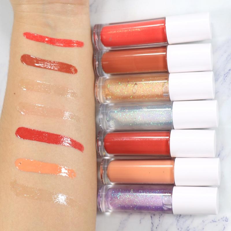 

Clear Lip Gloss Bulk Private Label Cosmetics Lipgloss Wholesale Lip Oil Glitter Liquid Lipstick Make Your Own Gloss Starter, 30pcs private logo