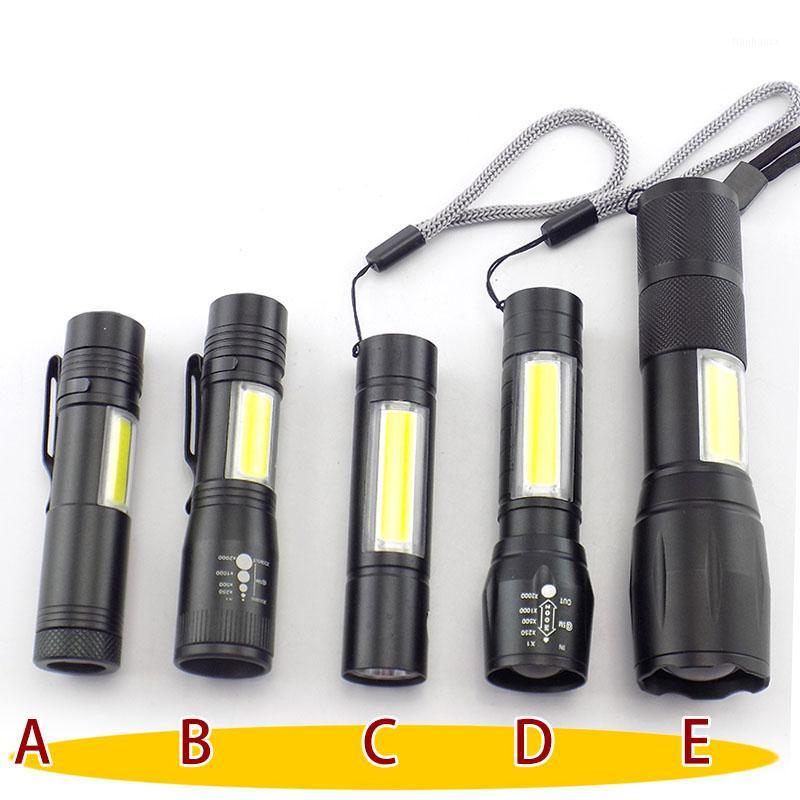 

Mini 2 LED COB Q5 penlight USB linterna work flash light Torch rechargeable Battery Lamp Camping linterna high power1