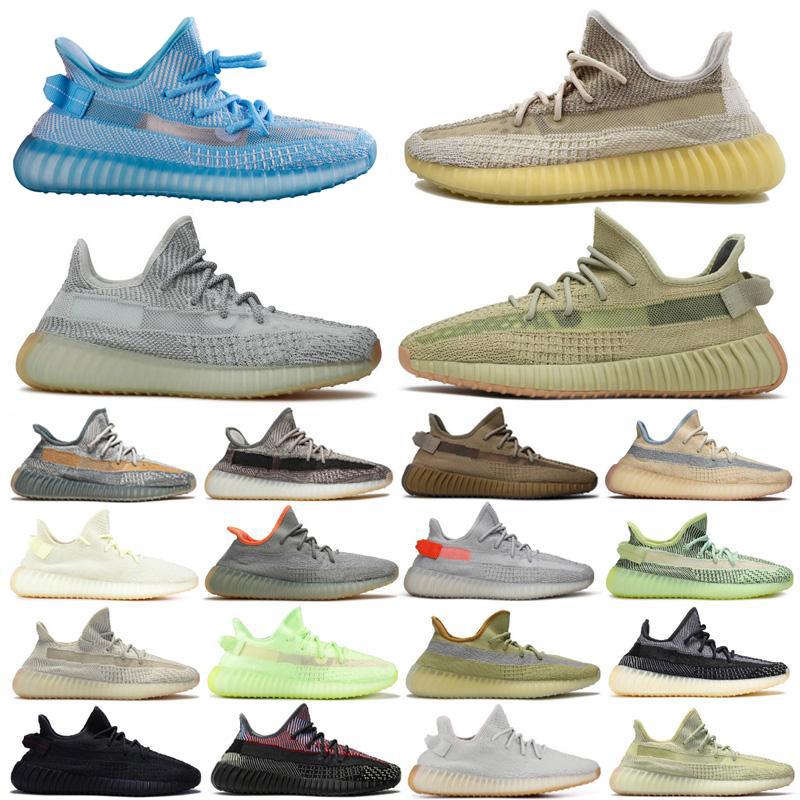 

Static Reflective V2 Men Women Running Shoes Butter Sesame Beluga 2.0 Zebra Sneakers Sport Shoes big size 36-48