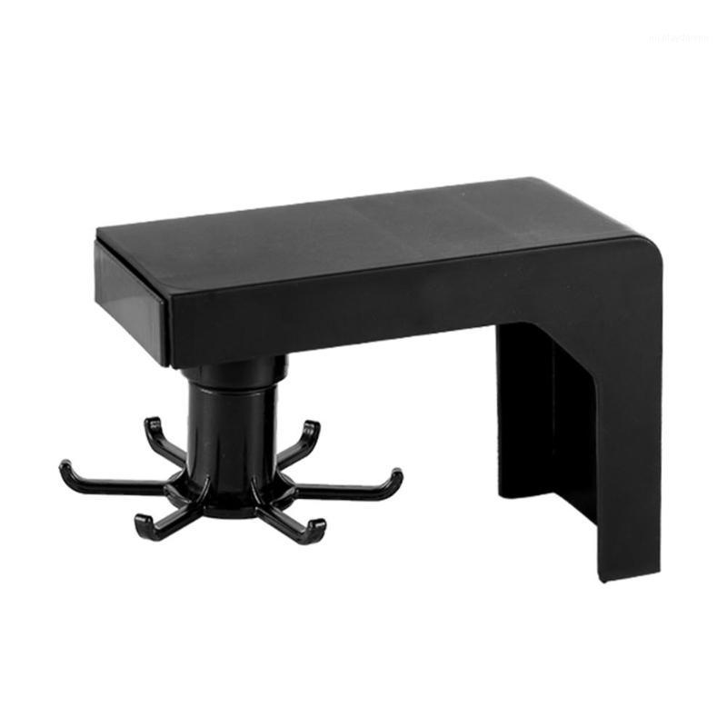 

Kitchen Hook Rotaty Wall Hook Punch Free Shelf PP Storage Gadget Kit Storage Hanger Tableware Accessory1