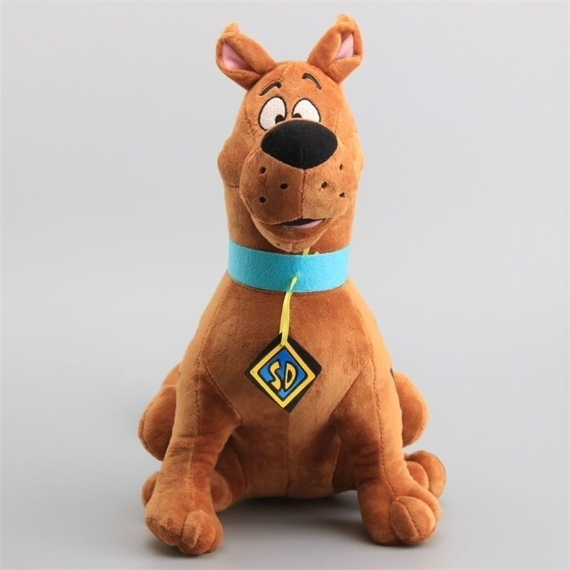 

Large Size 35cm Scooby Doo Dog Plush Toys Cartoon Soft Stuffed Animals Childeren Gift LJ200902, White