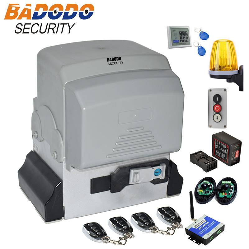 

Heavy duty 550W 1500kg automatic sliding gate opener door motor operator kit with optional accessories(no rack