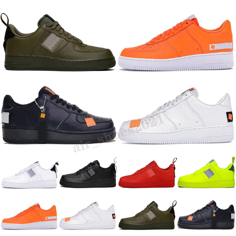 

discount One 1 Men Women Flyline Running Shoes,Sports Skateboarding Ones Shoes High Low Cut White Black Outdoor Trainers Sneakers, White;red