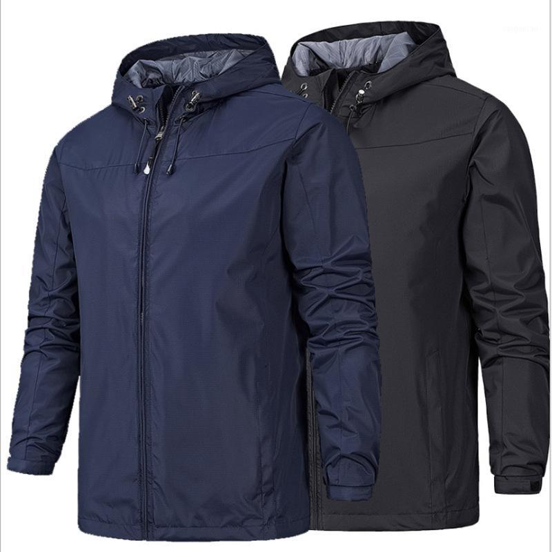 

Outdoor Waterproof Jacket Male Thin Large Size Waterproof Windbreaker Coat Four Seasons Work Clothes Fishing Suits Customizable1, Red