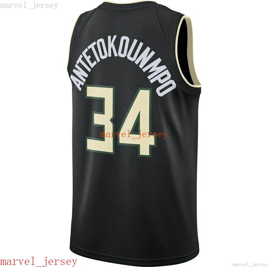

100% Stitched Antetokounmpo #34 Men's Swingman Jersey BLACK WHITE GREEN XS-6XL Mens Throwbacks Basketball jerseys Cheap Men Women Youth Jers