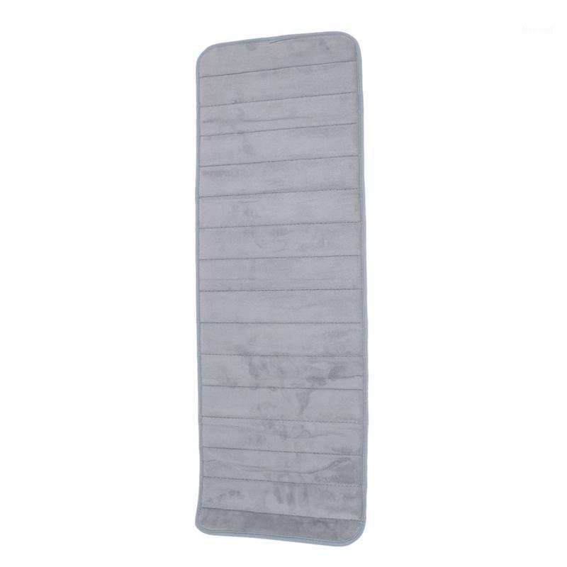 

120x40cm Absorbent Nonslip Memory Foam Kitchen Bedroom Door Floor Mat Rug Carpet Gray1
