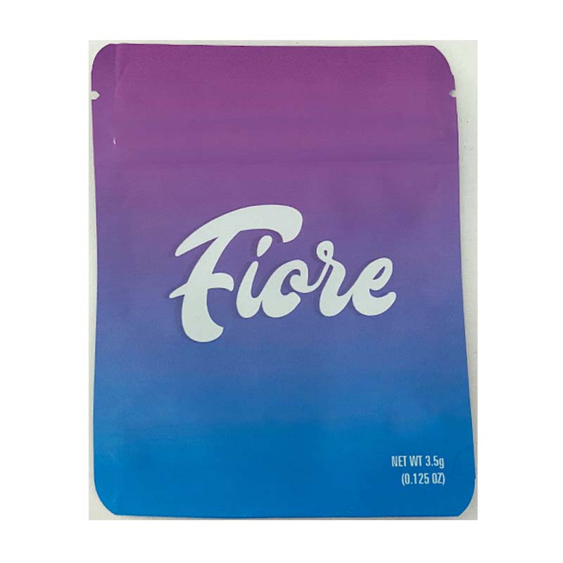 

Cookies packaging bag Fiore resealable bags 3 5g mylar bags smell proof ziplock aluminium foil bag