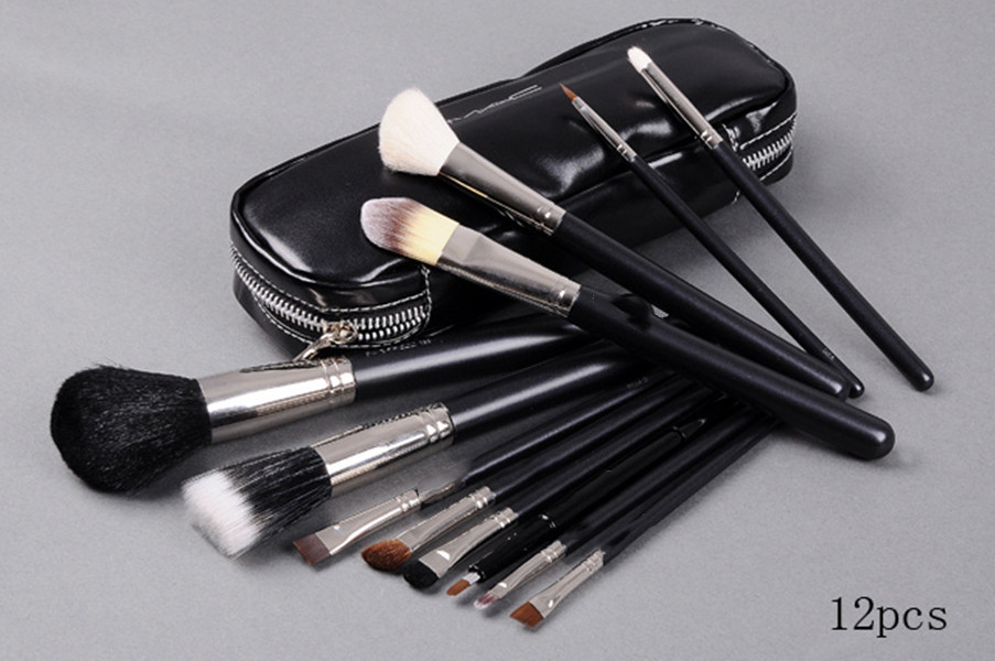 

NEW good quality Best-Selling Makeup Brush 12 pcs Set Pouch Professional Brush