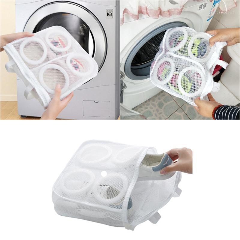 

Home Portable Organizer Laundry Washing Bags Shoes Underwear Bra Shoes Airing Dry Tool Mesh Laundry Bag Protective Organizer1