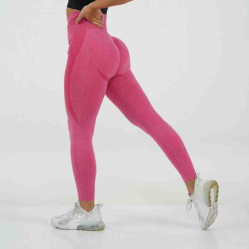 Women Seamless Yoga Pants European and American Style Womens Leggings Female Active Skinny Full Length High Waist Fitness Trousers 11 Colors-image-607110040