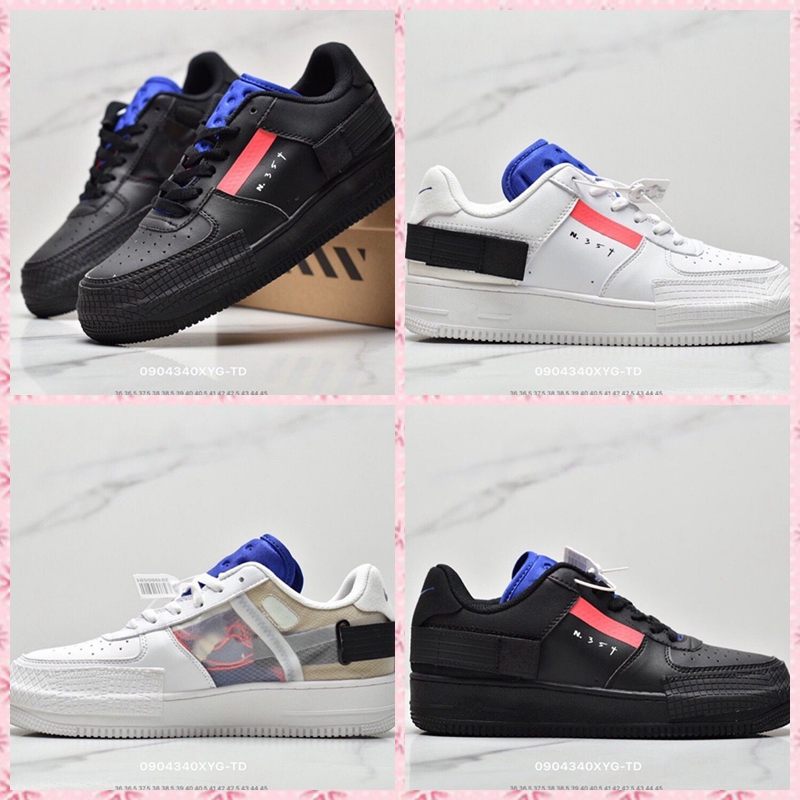

Type N.354 Utility 1s Classic White Black Mens Running Shoes Sports Skateboard Dunk One af1 1'07 SE PRM Womens Sneakers Chaussures