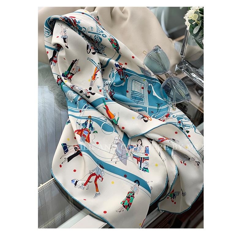 

Uniqe Design 100% Silk Scarf Wraps Shawl Spring Super Fashion Scarves