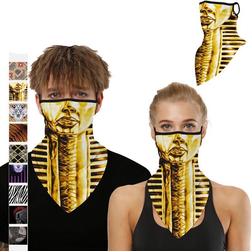 

Egyptian Pharaoh 3D Bandana Scarf Dust-proof Mouth Protection Hiking Scarves Cosplay Lugs Neck Gaiters Outdoor Triangle Bandanas1, 3dbx-086