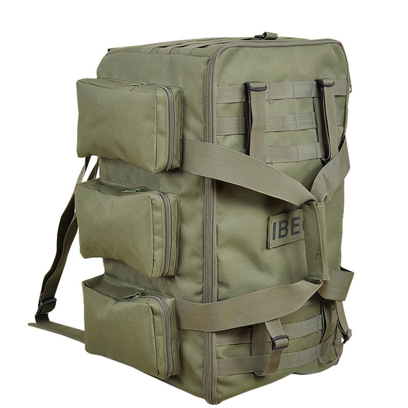 

Tactical Bag Molle Outdoor Sport Shoulders Bag Utility Travel Trekking Fishing Hiking Hunting Camping Camo Backpack, Brown