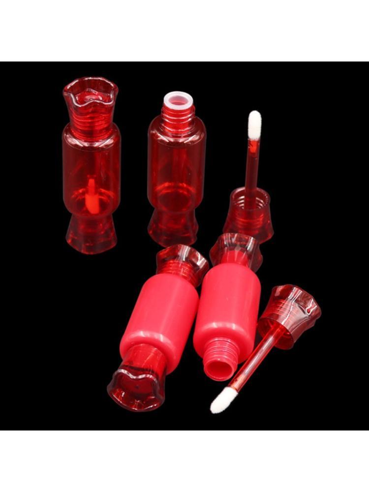 

5Pcs Red Candy Shape Lip Gloss Tubes 9ml Refillable Lipstick Container Bottle GXMC