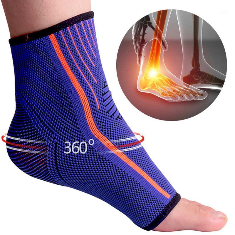 

Men Women Elastic Knitted Sports Ankle Support Brace For Cycling Yoga Basketball Volleyball Foot Joint Ankle Protector Badminton1, Single