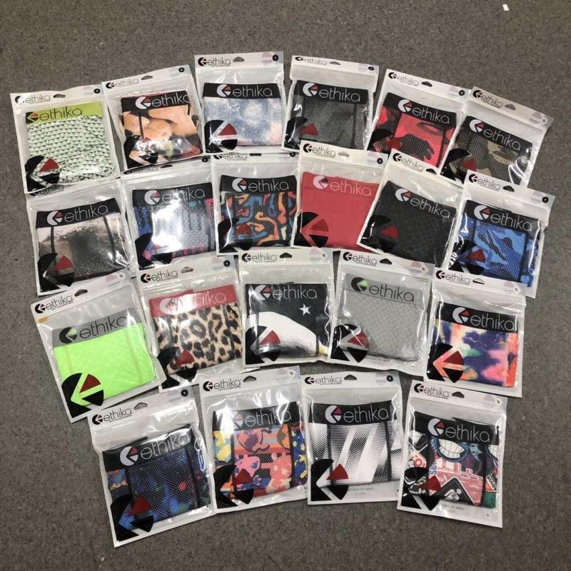 

Neutral Ethika boxer technical underwear graffiti women men fitness quick drying Cotton Boxer short boxer perrapuelos, Random mixing