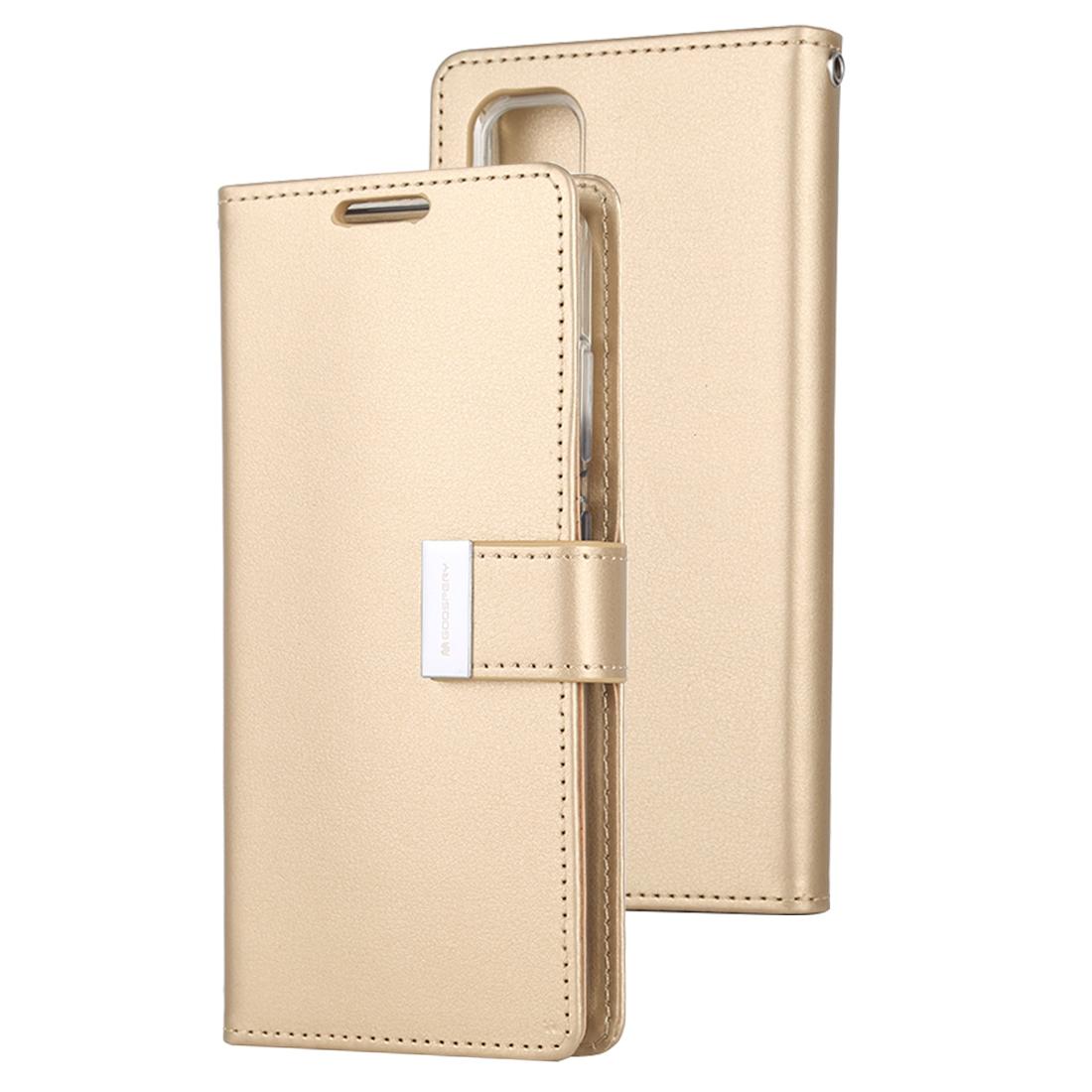

GOOSPERY RICH DIARY For Galaxy S20 PU TPU Crazy Horse Texture Horizontal Flip Leather Case with Card Slots Wallet Photo frame