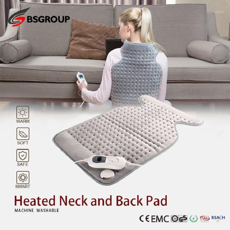 

220V - 240V 100W XL King Size 63*42CM Microplush Winter Warmer Electric Heating Pad for Back Pain Relief Heat Therapy EU Plug1