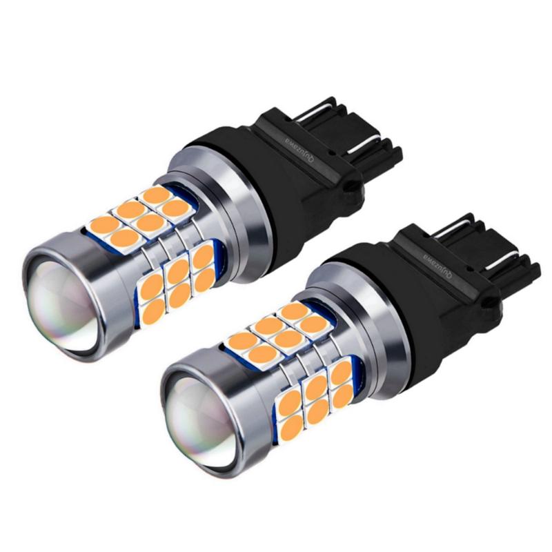 

2PCS T25 3157 3156 P27/7W P27W Super Bright 3030 LED Car Brake Bulb Auto Turn Signal Lamp Daytime Running Light White Red Yellow, As pic