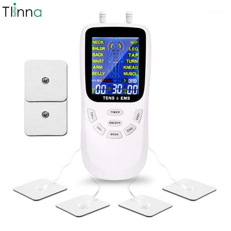 

Dual Output Electronic Tens Unit EMS Body Massage Electric Pulse Physiotherapy Massager Muscle Stimulator for Body Pain Relief1