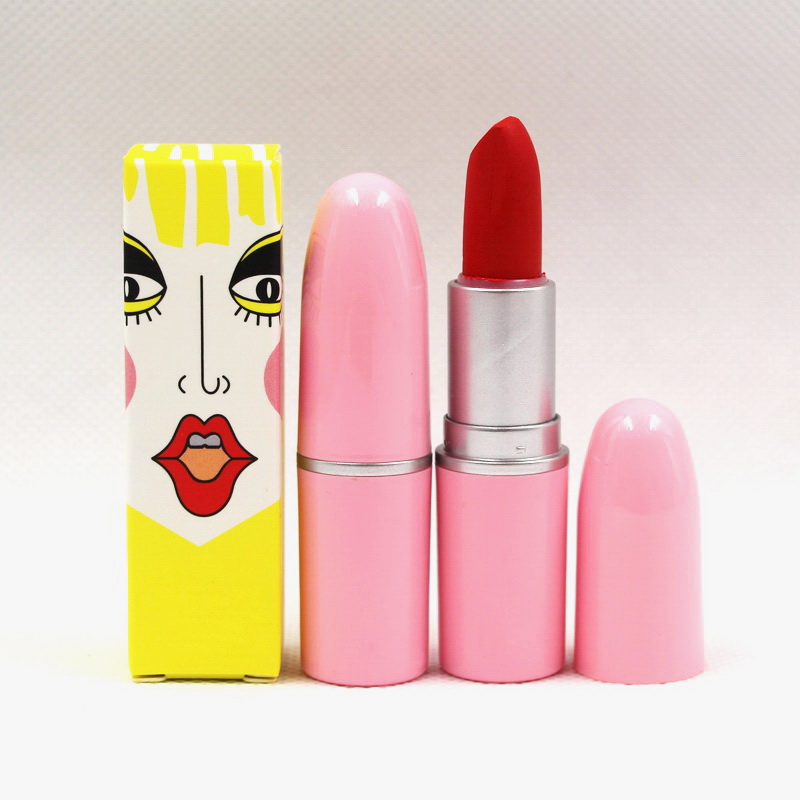 

Make Up Lipstick Easy to Wear Moisturizer 12 Color Coloris Cosmetics Makeup Whole Sale Lip Stick Mat, Mixed 12 colors