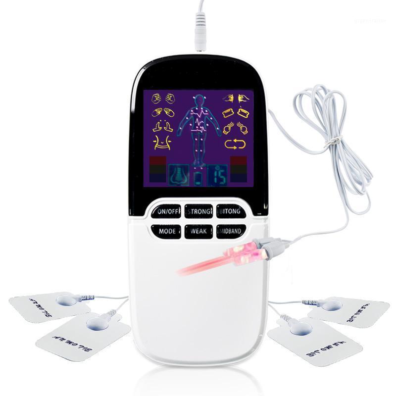 

Pulse Tens Acupuncture Body Massage Eelectric Muscle Stimulator Body Slimming Digital Therapy Machine Rhinitis Therapy Massager1