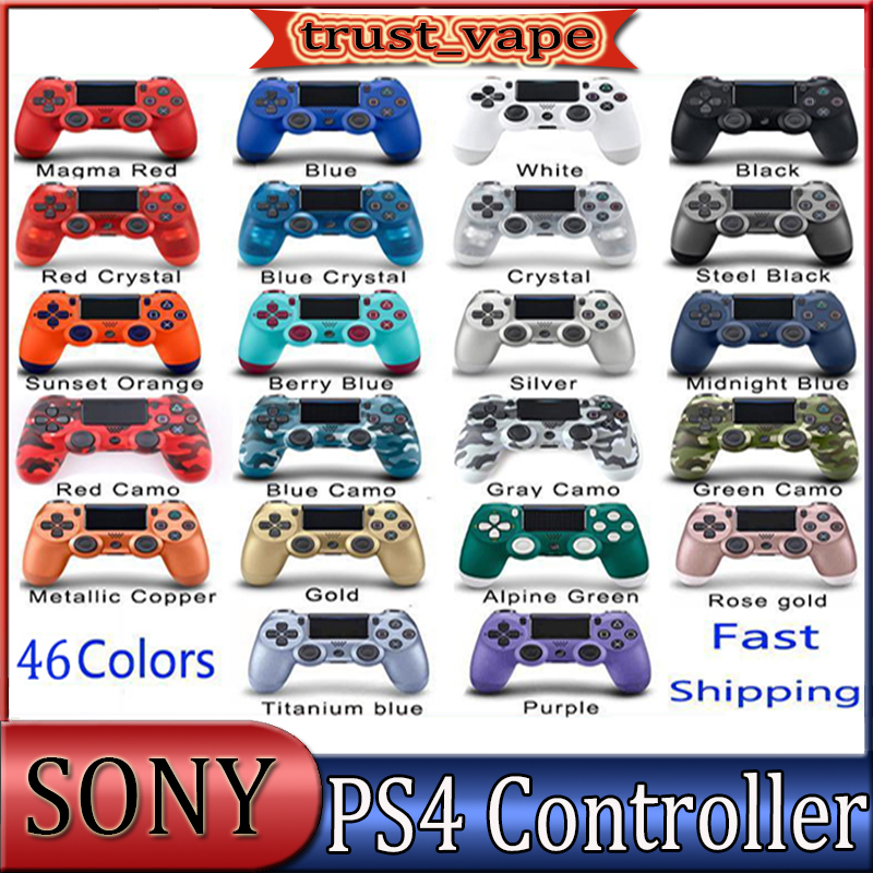 

46 Colors In Stock Wireless Bluetooth Controller for PS4 Vibration Joystick Gamepad Game Controller for Ps4 Play Station With Retail Box