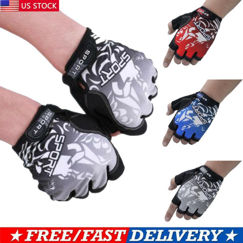 

MTB Road Cycling Bike Bicycle racing Half Finger Glove Sport Fingerless Gloves