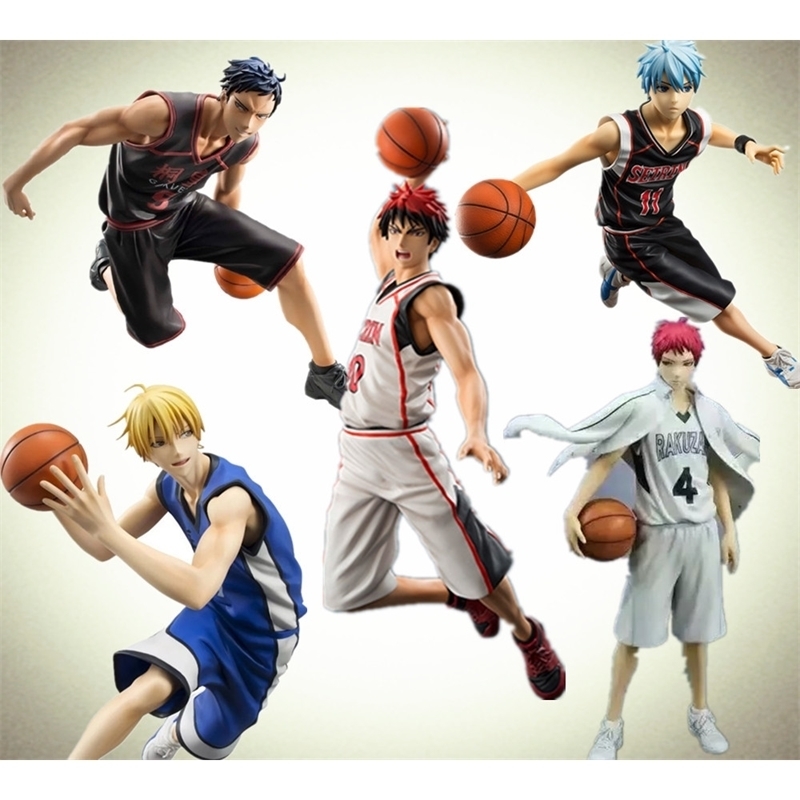 

Kuroko No Basket Action Figure Taiga Daiki Tetsuya Ryota PVC Collection Toy Anime Kuroko No Basketball Y200421