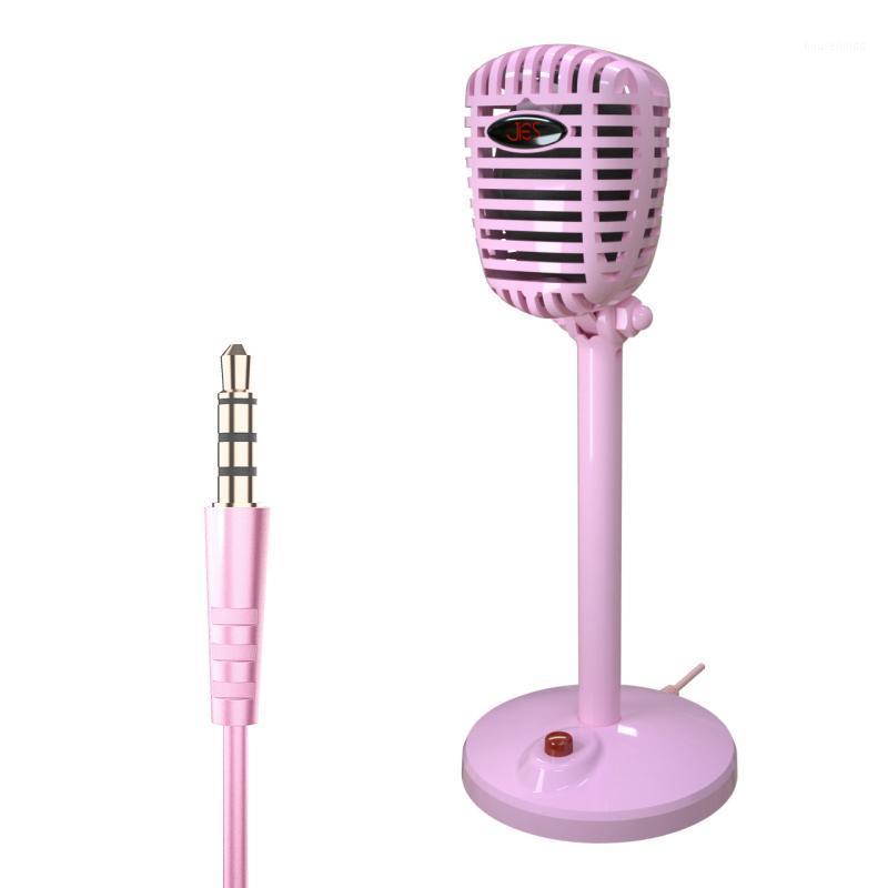 

New Protable 3.5mm USB Computer Notebook Microphone Singing Home Desktop Game Conference Live Desktop Microphone1