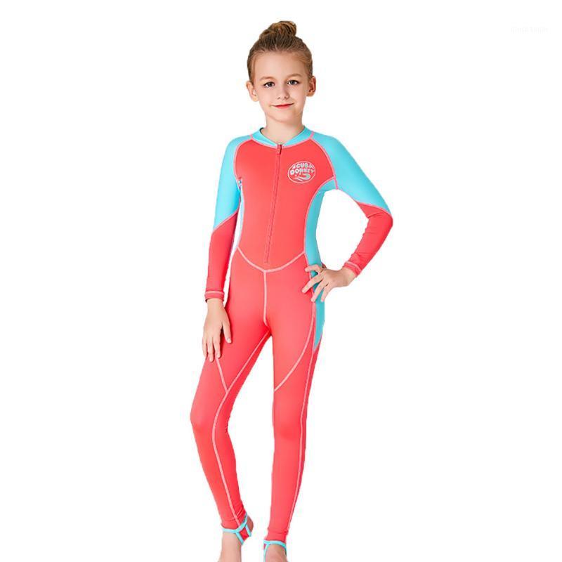 

Perimedes Kids Wetsuit Snorkeling Jumpsuit Wetsuits Surfing fitness Jumpsuit Short Sleeve Diving Suit One-piece Swimwear#g251