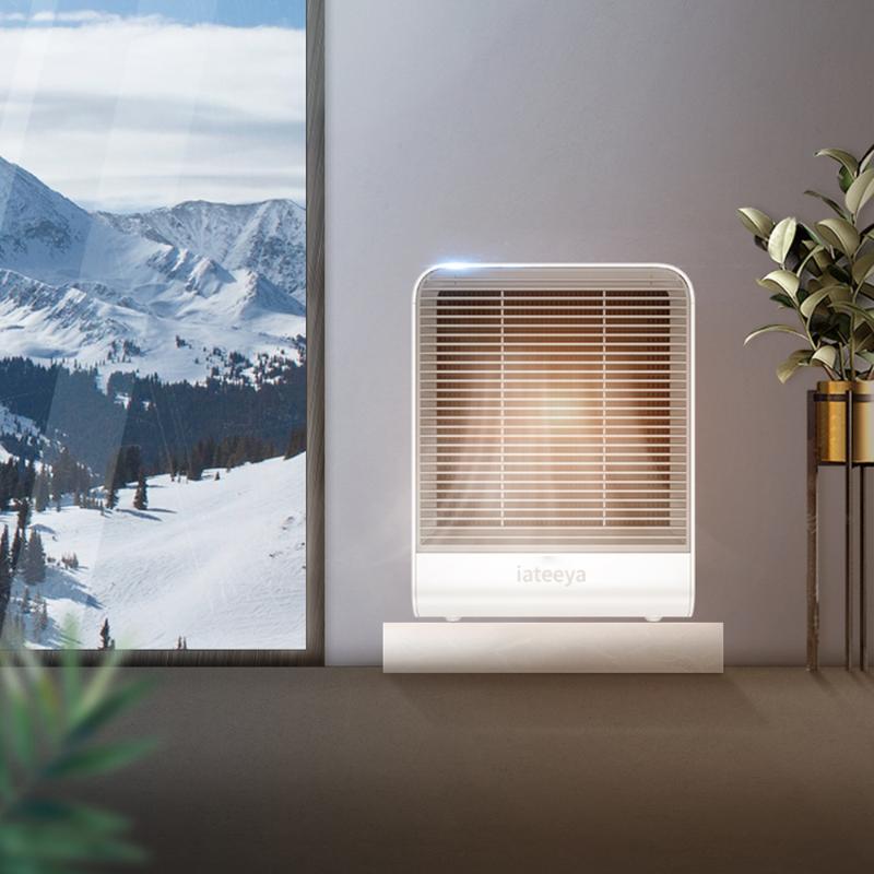 

220V Electric Handy Heater Fan Hot Cold Wind Dual-use Air Conditioning Energy Saving Personal Space Warmer Heating Machine 500W