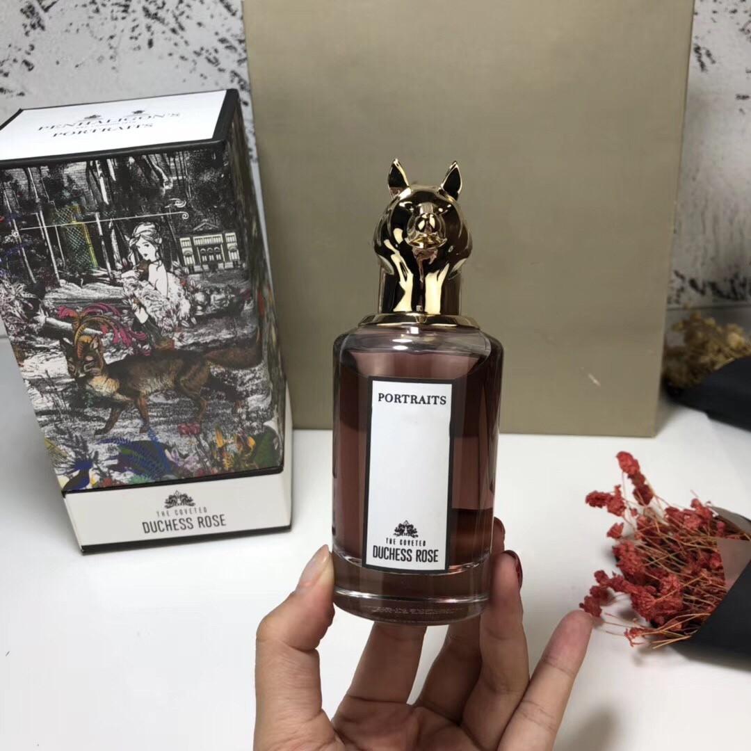 

THE Latest style perfumes PORTRAITS INIMITABLE Beast-Head series perfume Capricorn argal Head William Men PaRFUMES 75ML fast