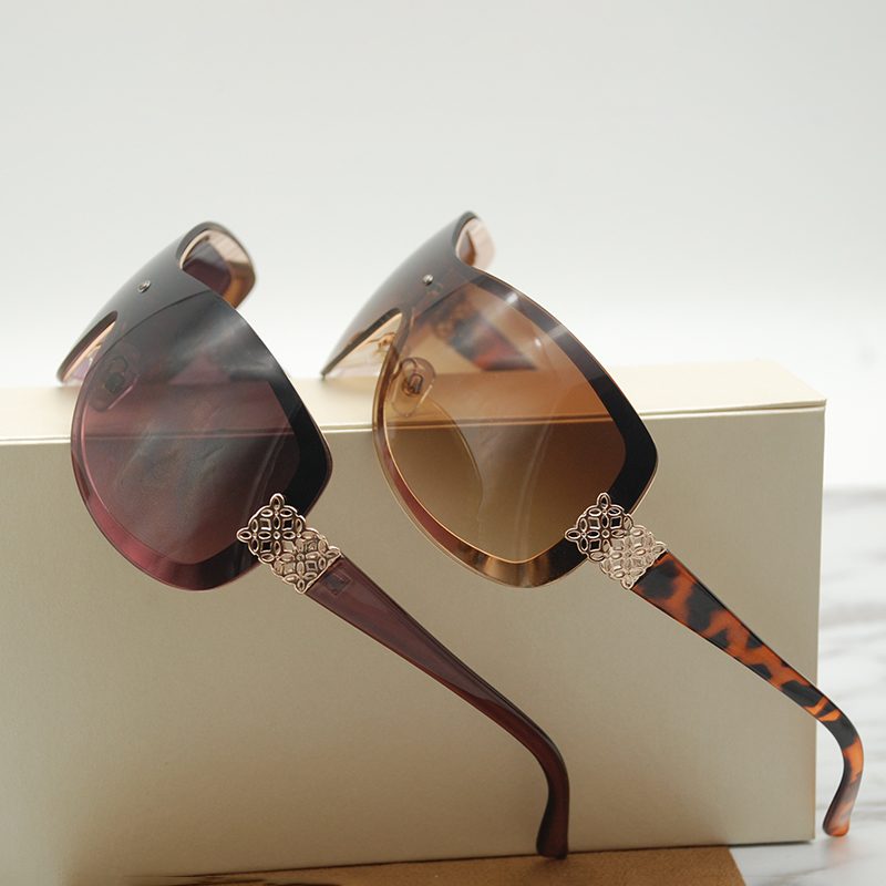 

2020 sunglasses women big frame one-piece sun glasses for woman fashion ladies shades UV400