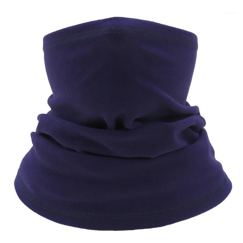 

10 Colors Winter Sport Headwear Fleece Face Neck Warmer Bandana Mask Hiking Fishing Scarf Outdoor Windproof Headband Mascarillas1, White