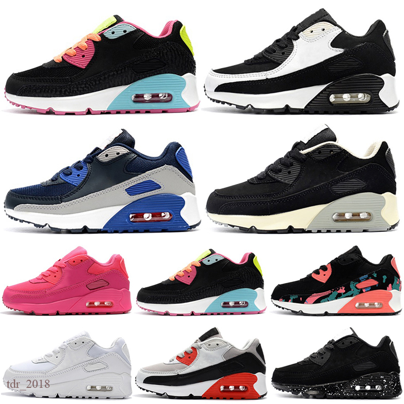 

Children's Athletic Shoes Presto 90 II Kids shoes Black Baby Infant Sneaker 90 Children sports kids sneakers girls boys Youth Trainer, Color 7